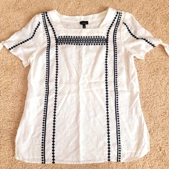 Talbots Linen Top XS - Picture 1 of 9